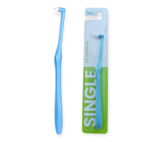 Healthy Smile Tuft монопучкова зубна щітка конічна, Голуба